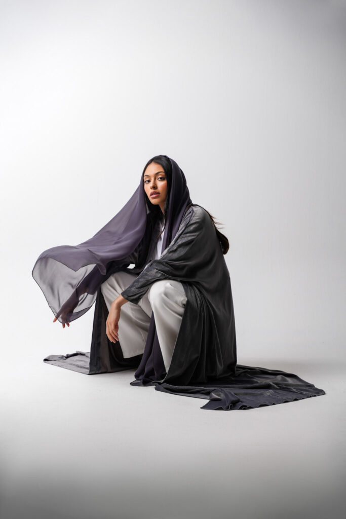 Captivating Abaya Fashion: Ivan Cherkashin's Dubai Photoshoot.